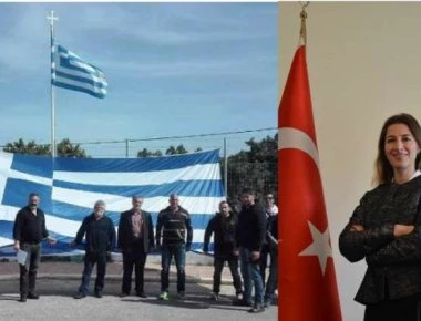 Oι Κρητικοί εμπόδισαν την επίσκεψη της Τουρκάλας προξένου λόγω της ομηρίας των 2 Ελλήνων στρατιωτικών